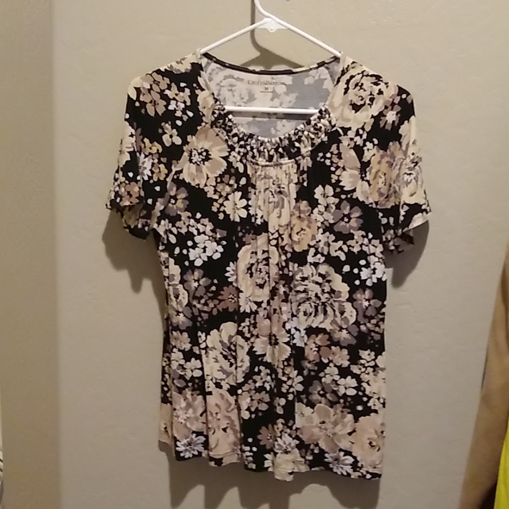 Flowered blouse
